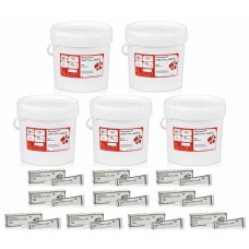 Zhermack Zetalabor Lab Putty - 25kg BULK PACK (5 x 5kg C400811) INCLUDES 10 x Indurant LAB 60ml Activator  - Bulk Buy Price